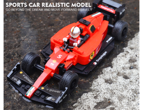 F1 Ferrari Lego Car