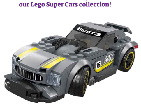 Black 16 Lego Super Car