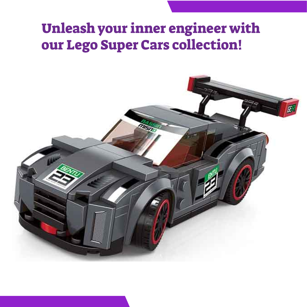 Black 23 Lego Super Car