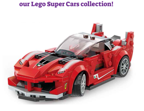 Red Lego Super Car
