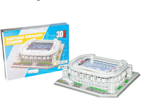 3D Puzzle – Santiago Bernabeu Large Stadium