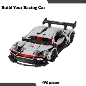 White Bricks Racing Car