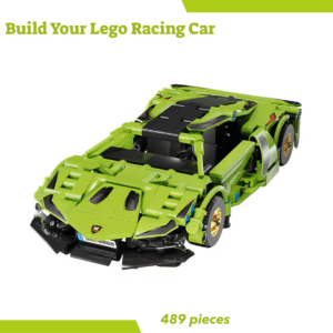 Green Lego Racing Car