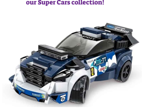 Blue Bricks Super Car