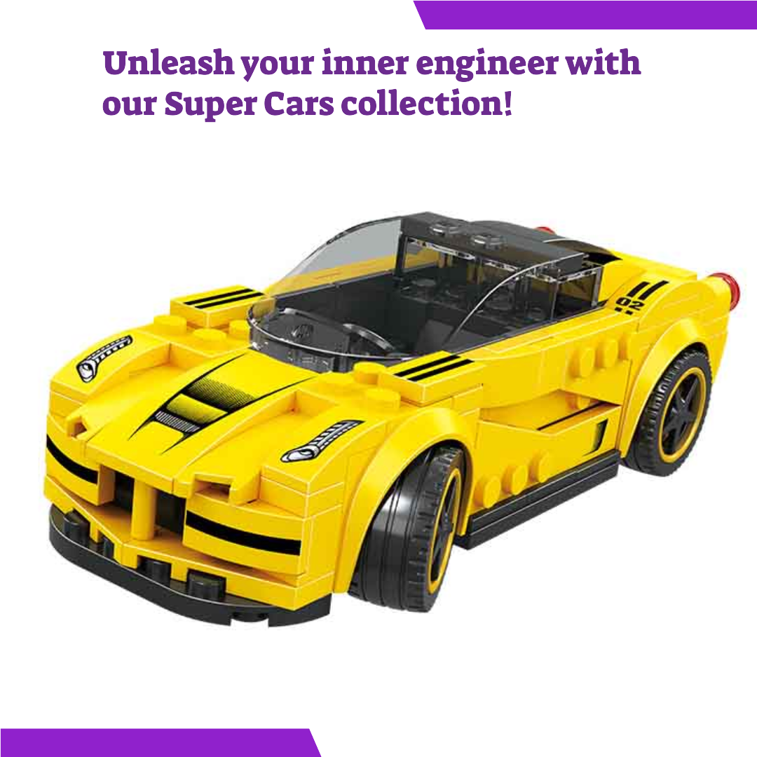 Yellow Bricks Super Car
