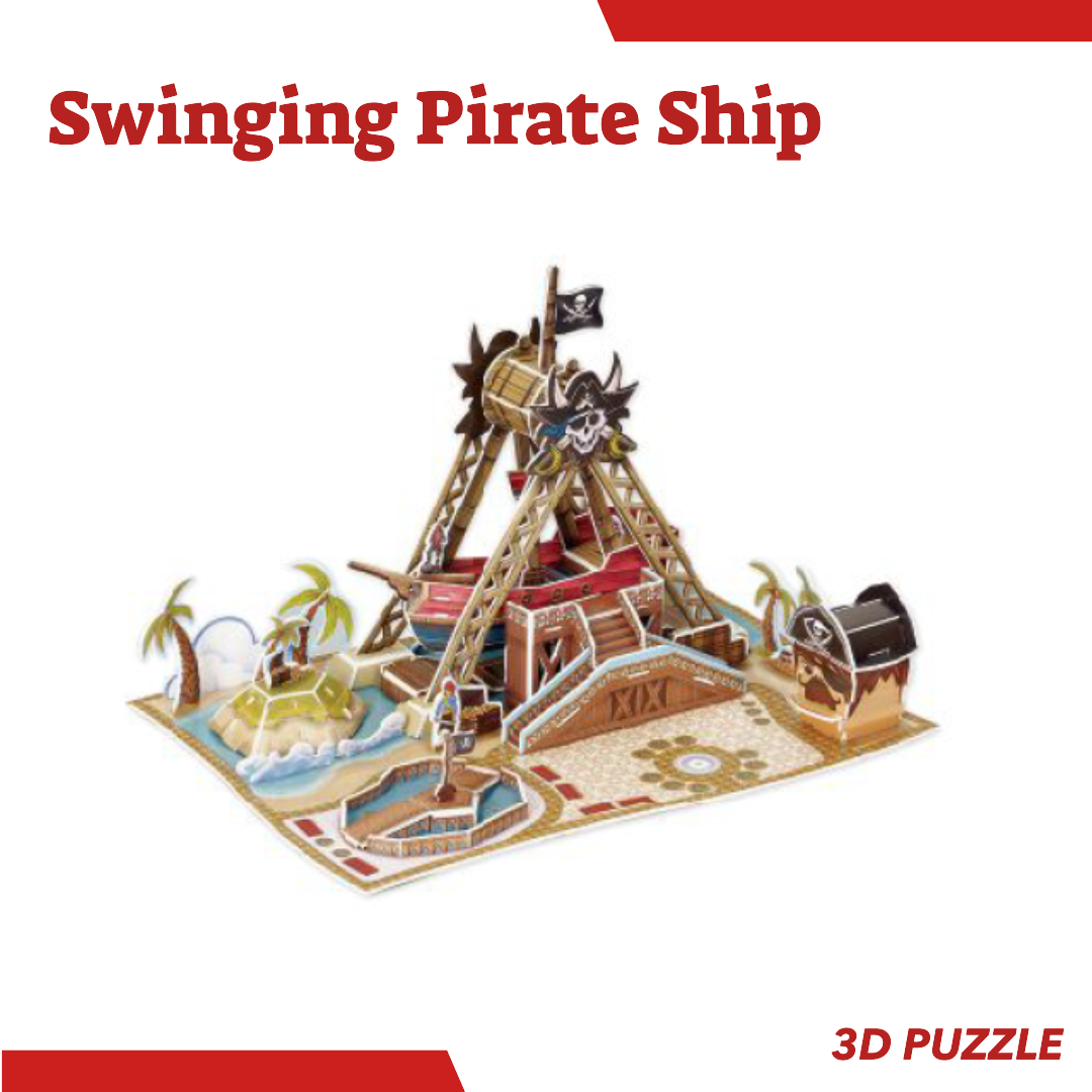3D Puzzle – Swinging Pirate Ship