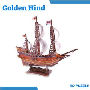 3D Puzzle - Golden Hind