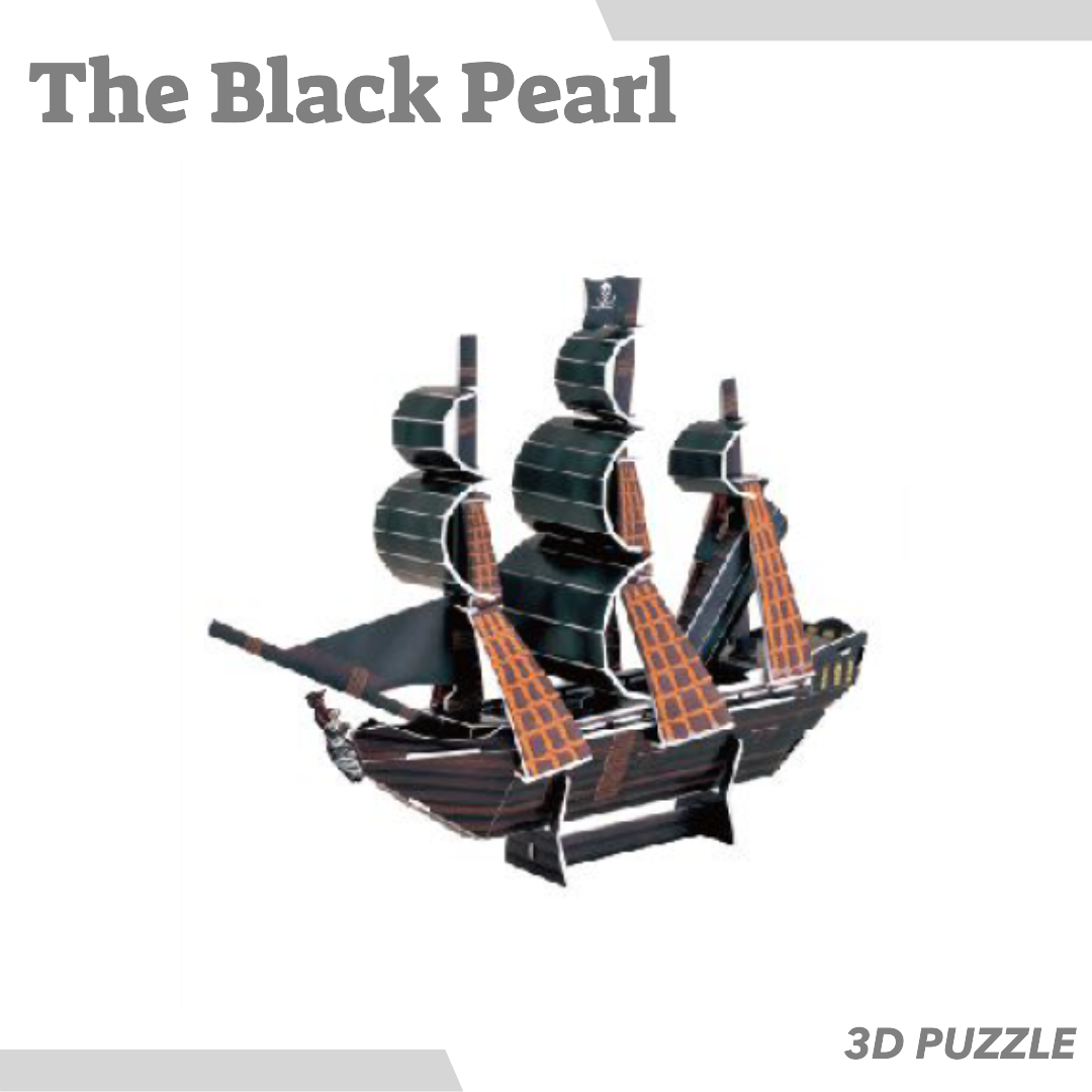 3D Puzzle – The Black Pearl