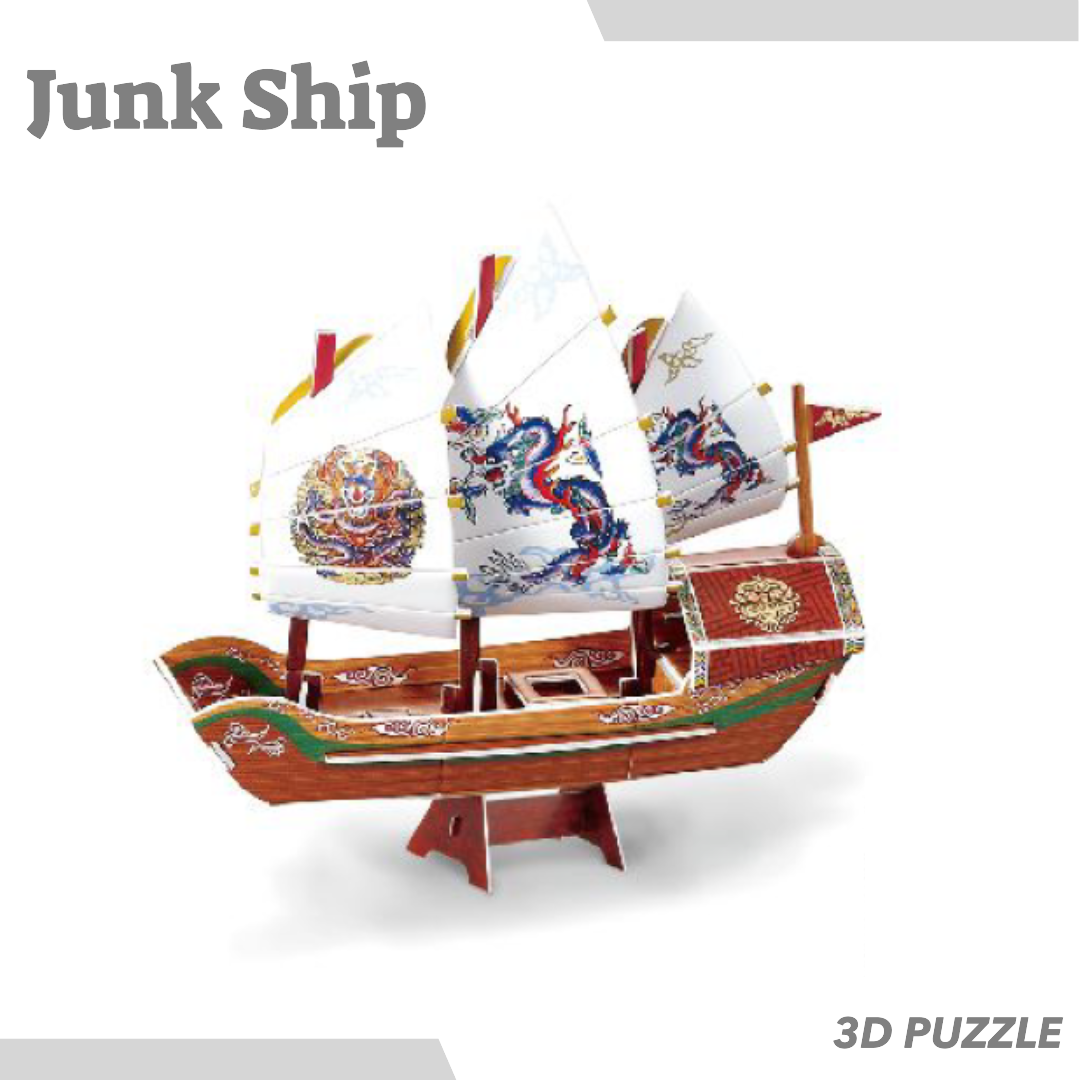 3D Puzzle – Junk Ship