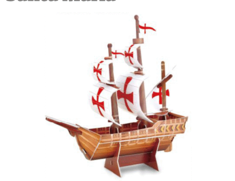 3D Puzzle – Santa Maria