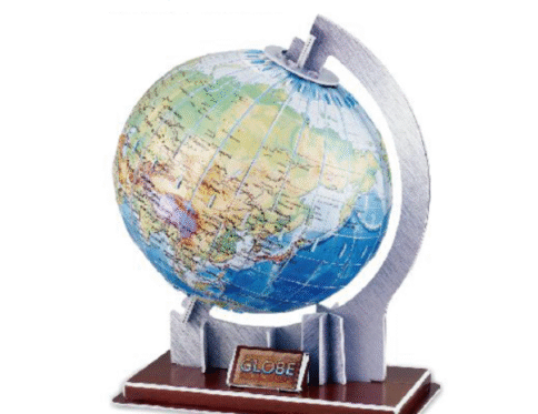3D Puzzle – Globe Model