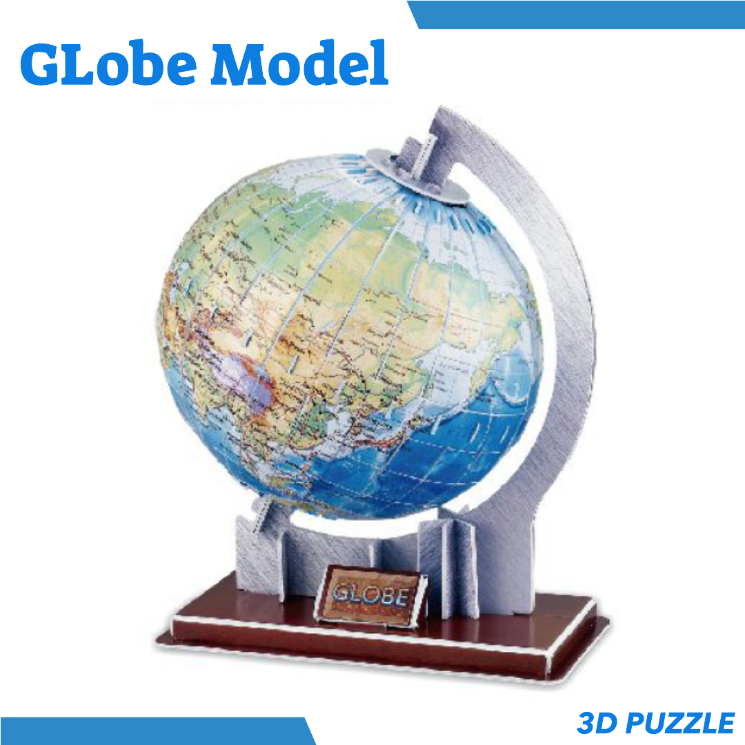 3D Puzzle – Globe Model