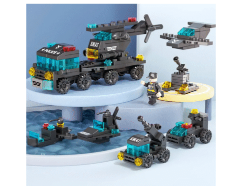 City Police Team 6in1 Lego Set