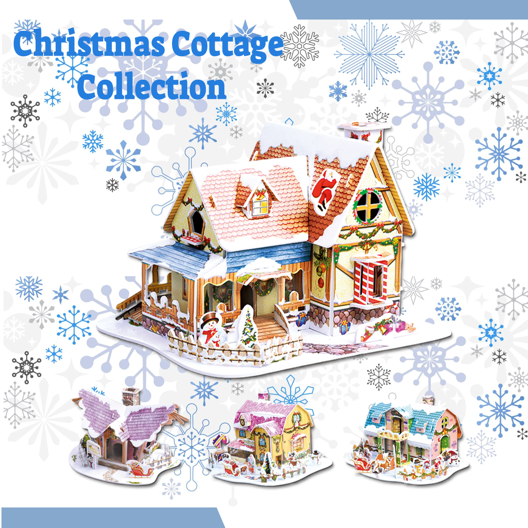 3D Puzzle – Christmas Cottage