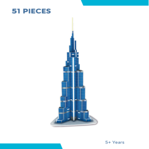 3D Puzzle - Burj Khalifa Small Size
