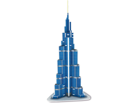 3D Puzzle – Burj Khalifa Small Size